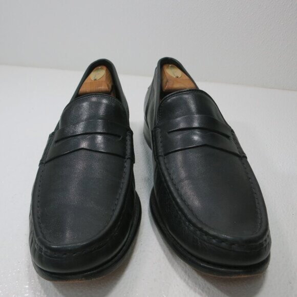 Cole Haan Black Leather Dress Moccasins Loafers Men's footwear Shoes Sz 11 - Picture 4 of 7